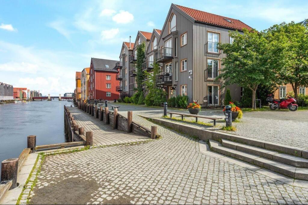 Ferienwohnung Bakklandets Perle 3-Roms Trondheim Exterior foto