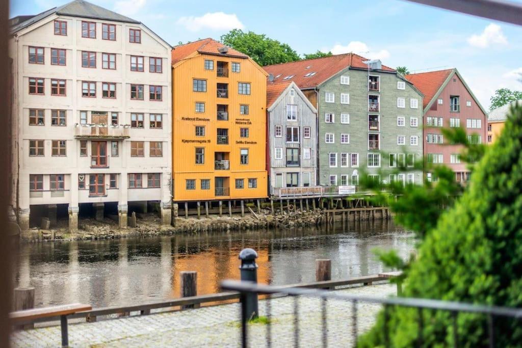 Ferienwohnung Bakklandets Perle 3-Roms Trondheim Exterior foto