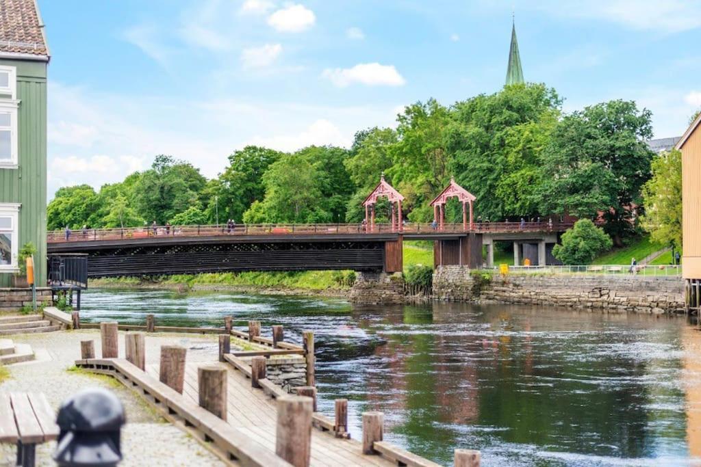 Ferienwohnung Bakklandets Perle 3-Roms Trondheim Exterior foto