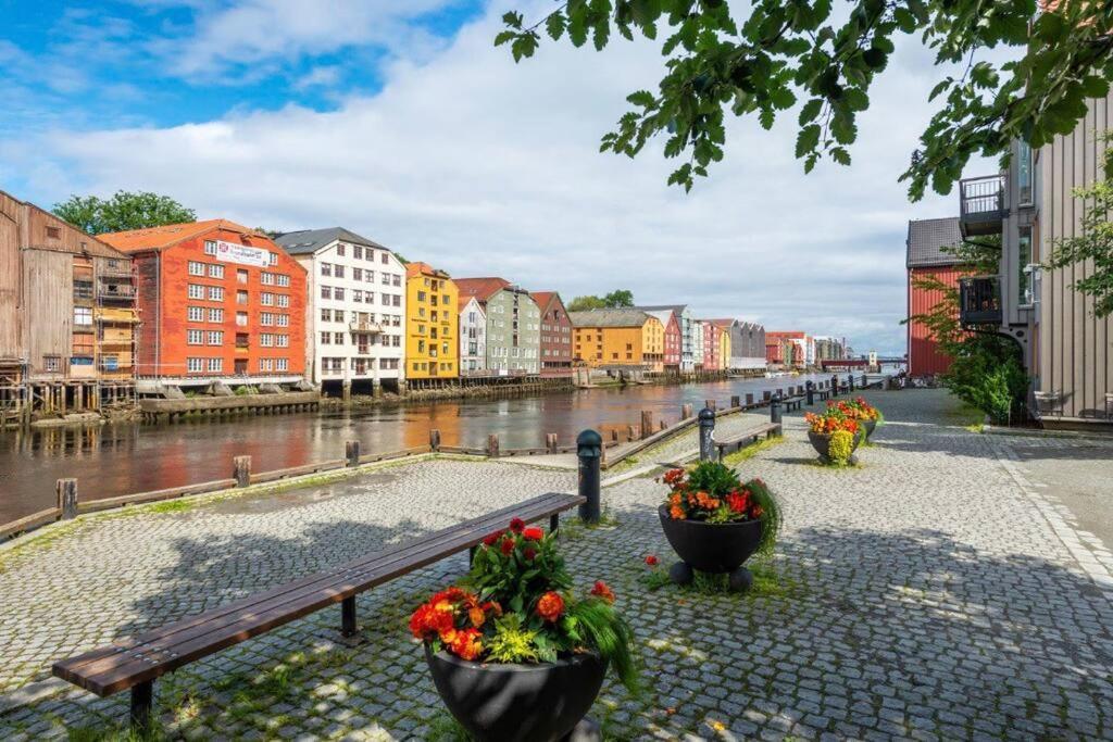 Ferienwohnung Bakklandets Perle 3-Roms Trondheim Exterior foto